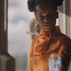 Shuri rocking the Leia-buns in Avengers: Infinity War.